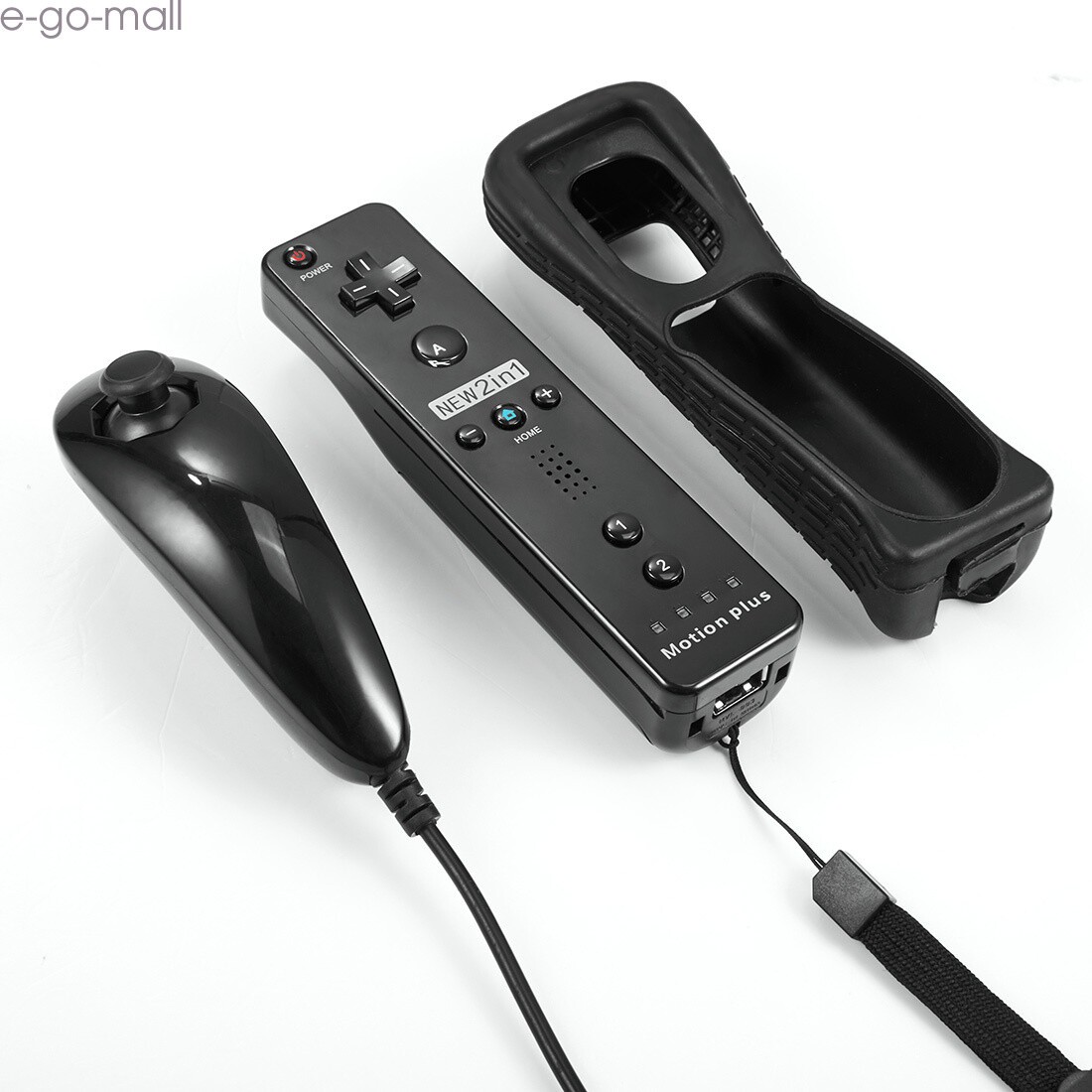 Motion Plus Wii Remote Controller & Nunchuck for Nintendo Wii and Wii U Console