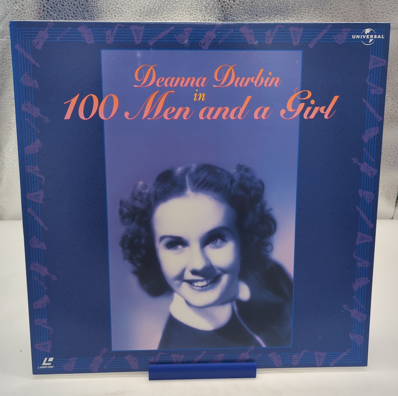 100 Men and a Girl 1937 Japan Laserdisc LD Deanna Durbin Leopold PILF-2418