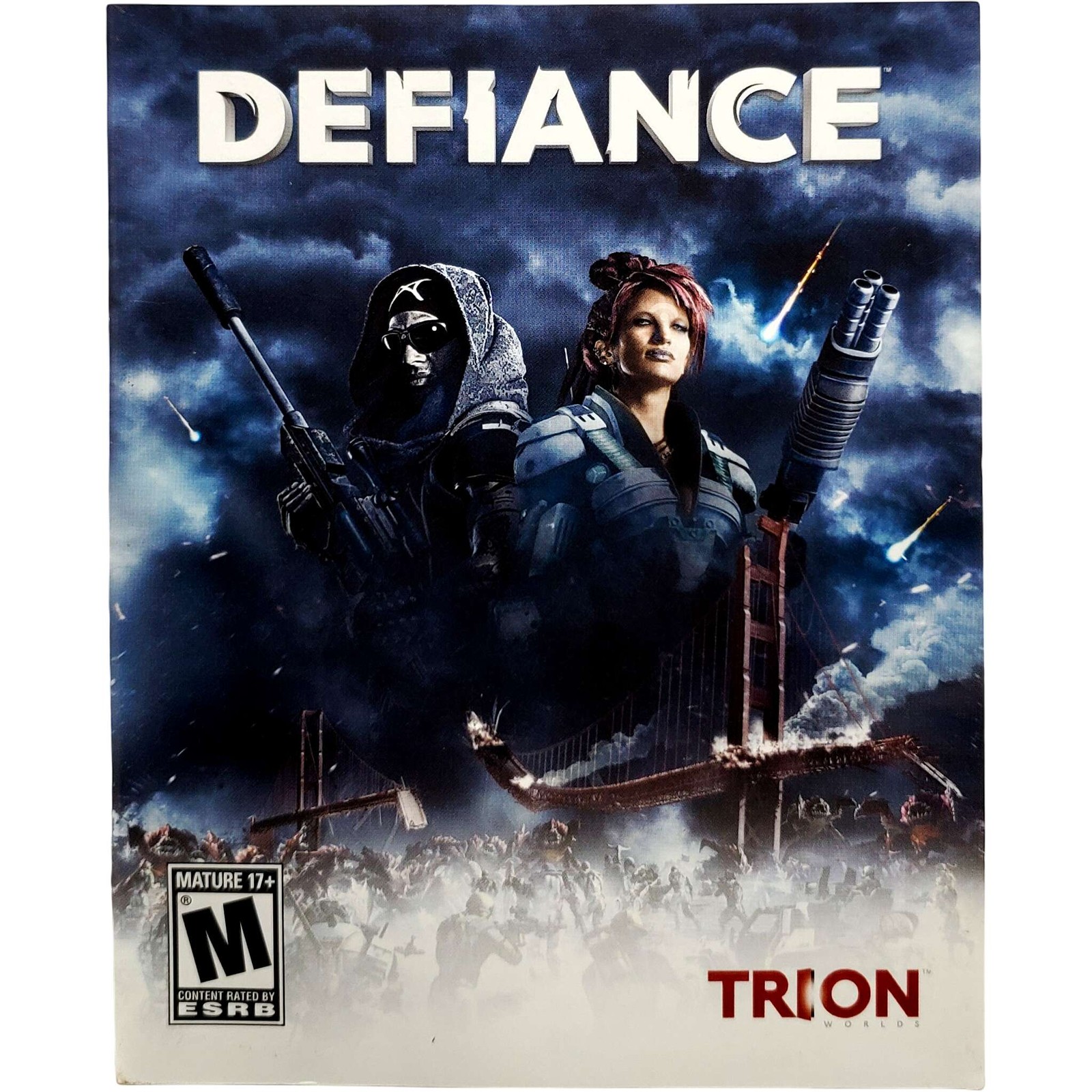 (Manual Only) Defiance - Sony Playstation 3 Excellent Tested Original