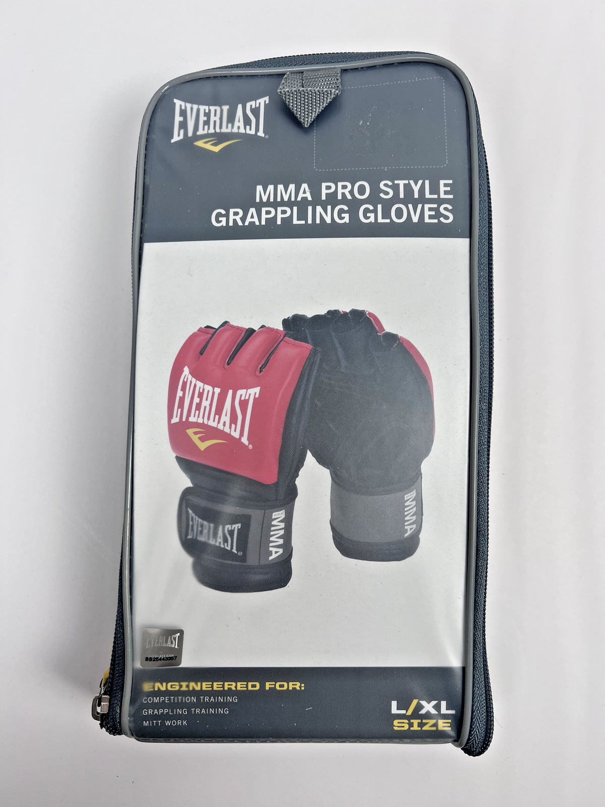 *New* Everlast MMA Grappling Training Gloves Red - Size L/XL