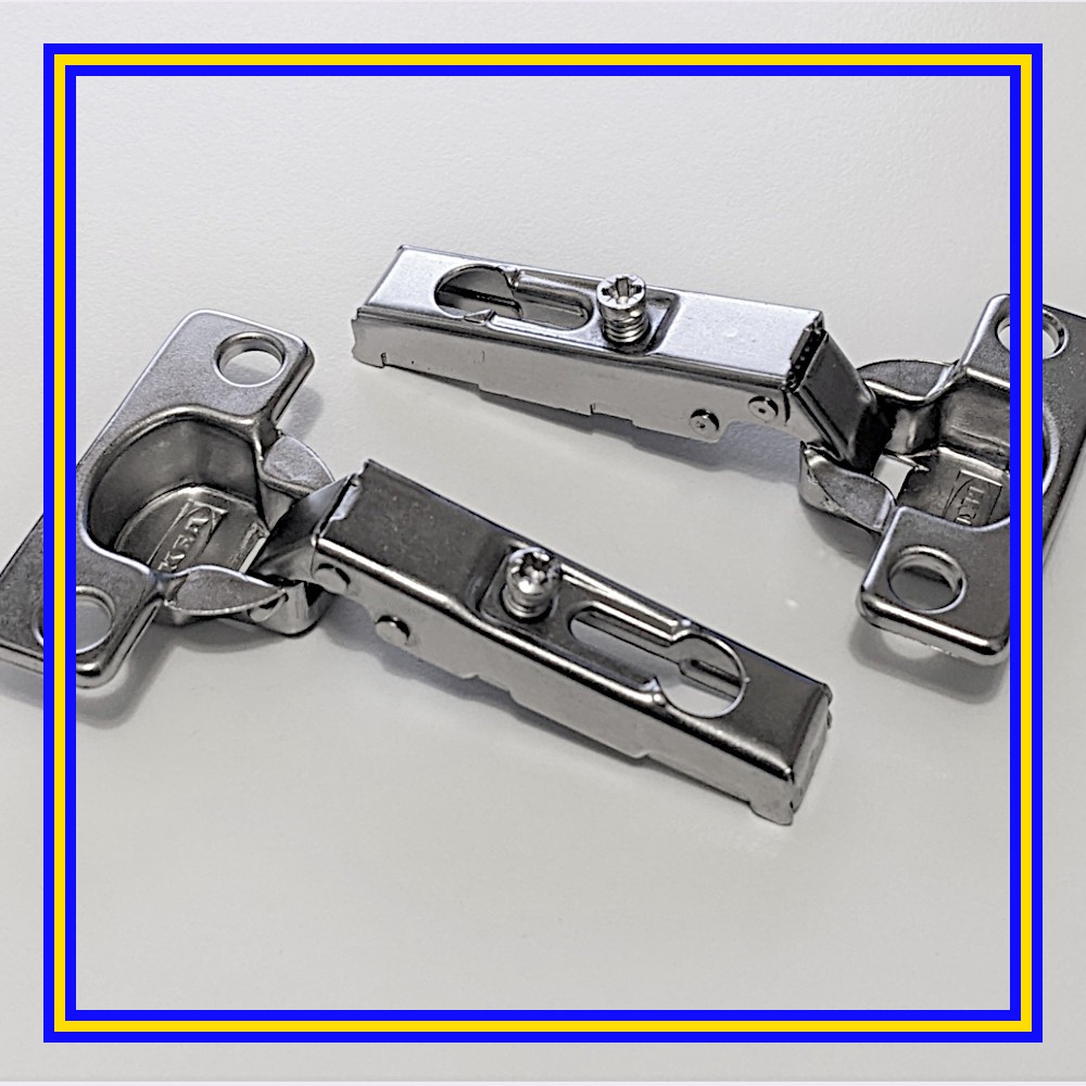 109336 x2 IKEA Metal Hinges