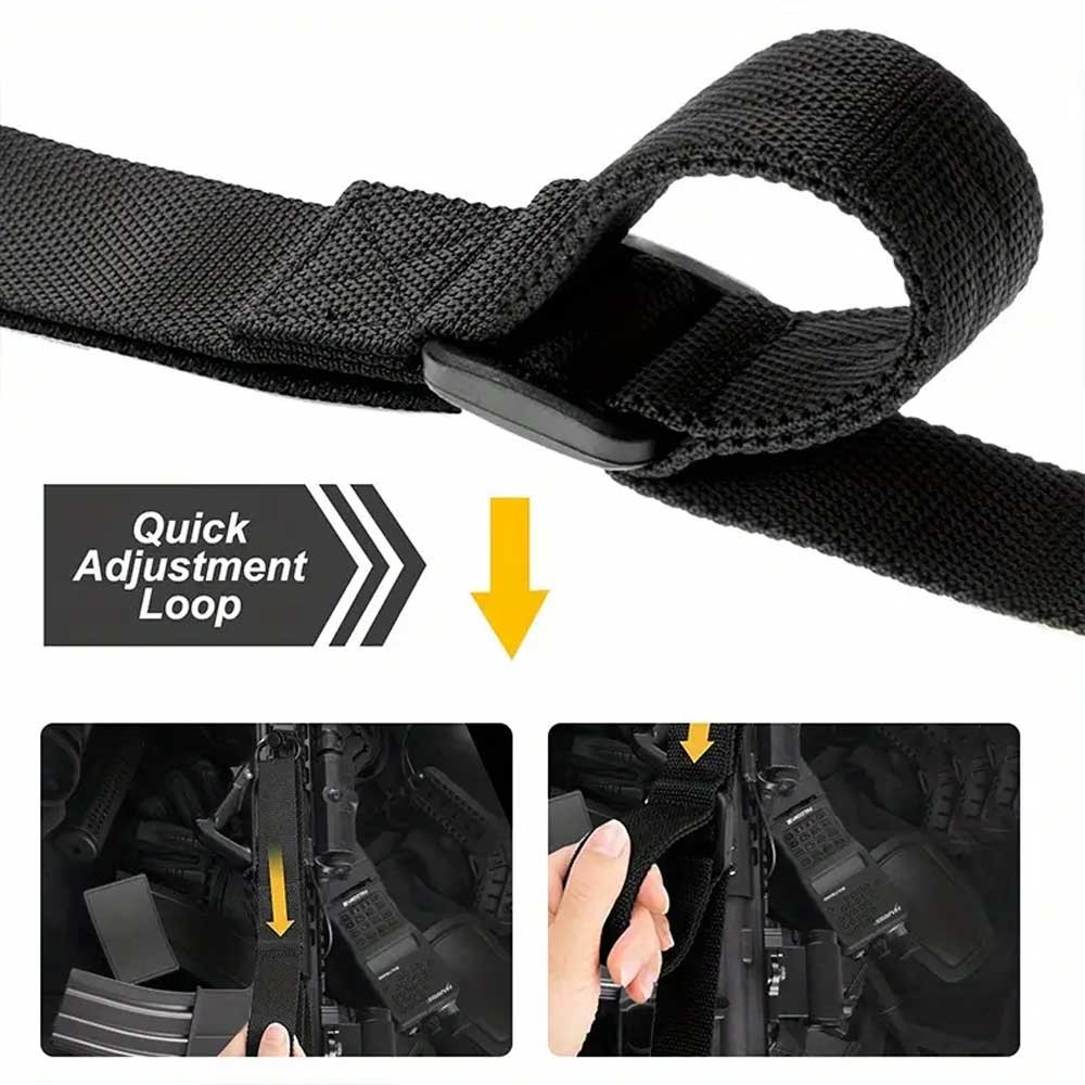Green QD 1 2 Point Multi Mission Sling Quick Detach W/ D Ring&Mount Kit