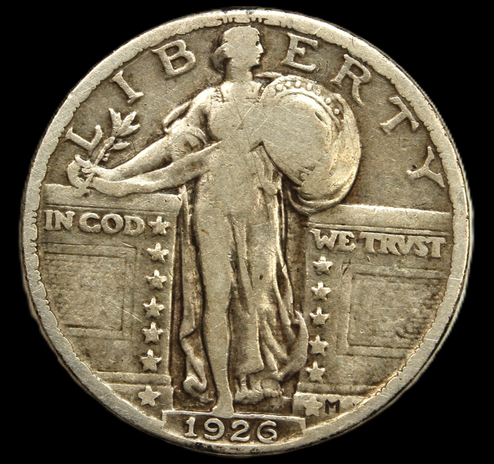 1926 25C Standing Liberty Quarter- Choice VF- SMH790