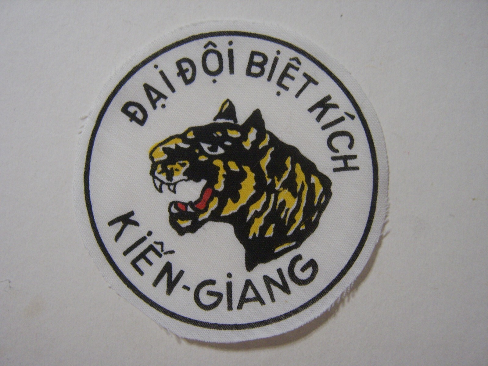 ARVN PRINTED PATCH DAIDOI BIET KICH KEN GIANG  (REPRODUCTION) #2 :KY22-6