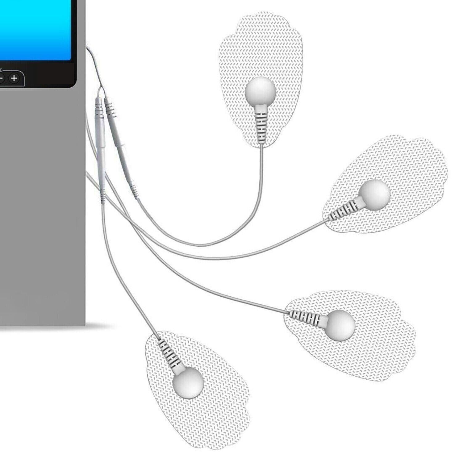 20/40PCS Electrode Pads Large Snap Replacement Tens For Electrode Pulse Massager