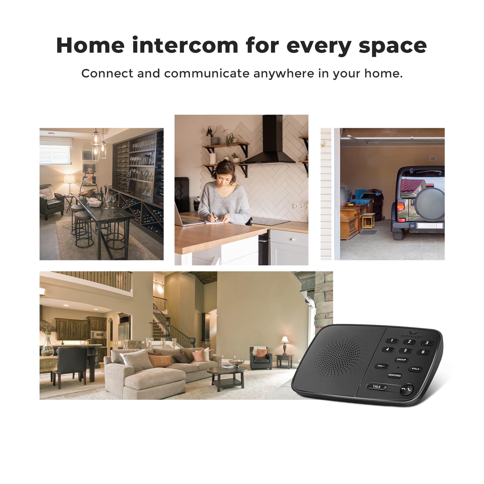 UltraSpeak Pro Wireless Intercom System 2025 Full Duplex 1200ft Range