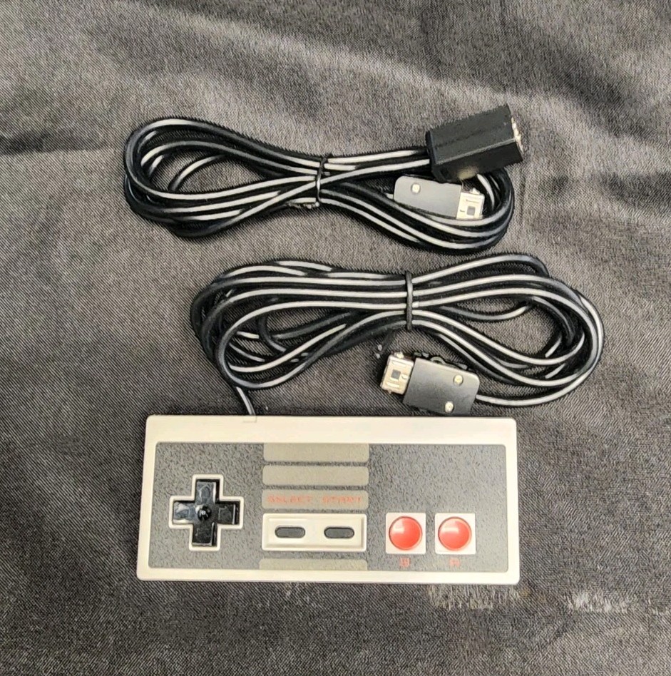 Nintendo NES Classic Controller & Extension Mini Edition Console Wired Wii U