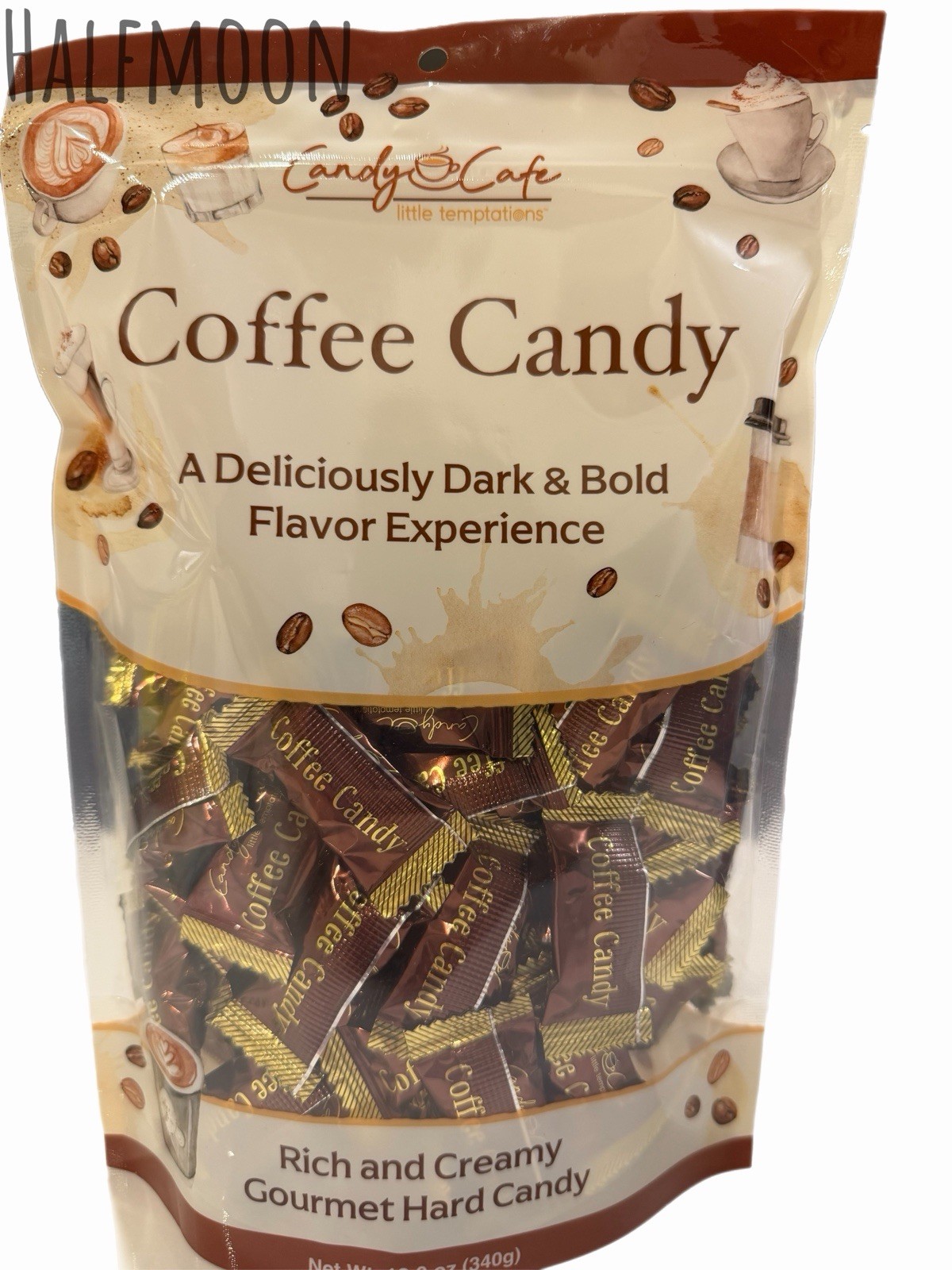Coffee Candy Macchiato Espresso Cappuccino & Coffee Candy Dark Bold Bundle Of 2