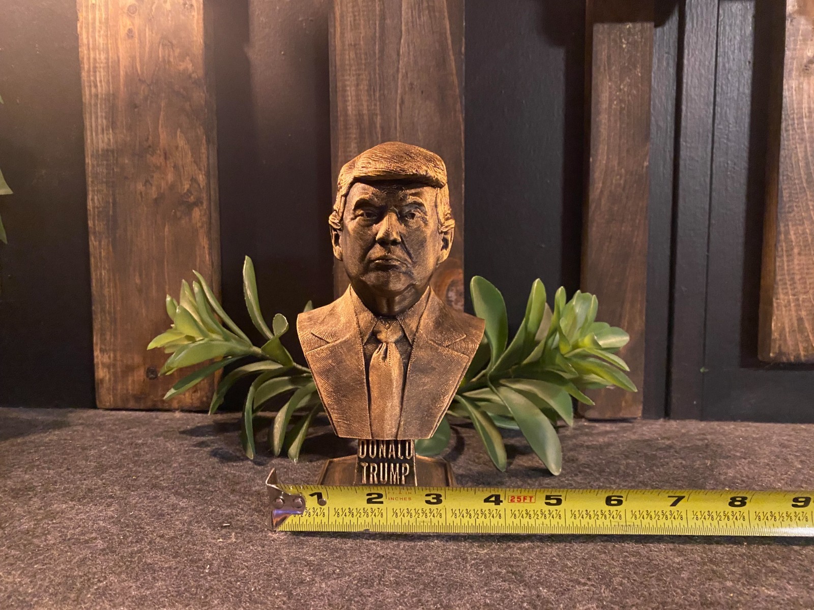 Donald Trump Gold Statue 7 INCHES TALL