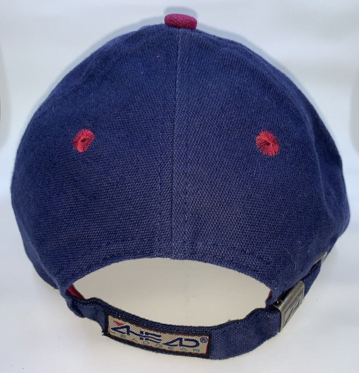 VTG Pebble Beach Golf Links Ahead Strapback Adjustable Hat Cap Dad Men Blue NWT