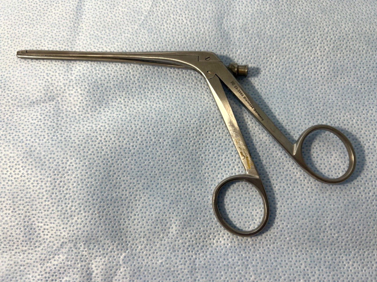 Richards 23-0869 Weil-Blakesly Straight Nasal Suction Forceps 12cm Shaft ENT