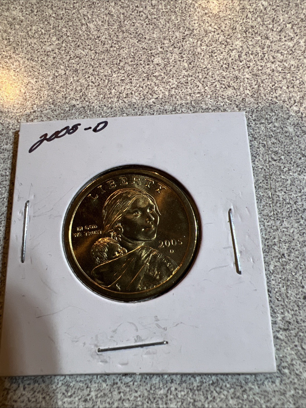 2005 D Sacagawea Native American Golden Dollar Uncirculated