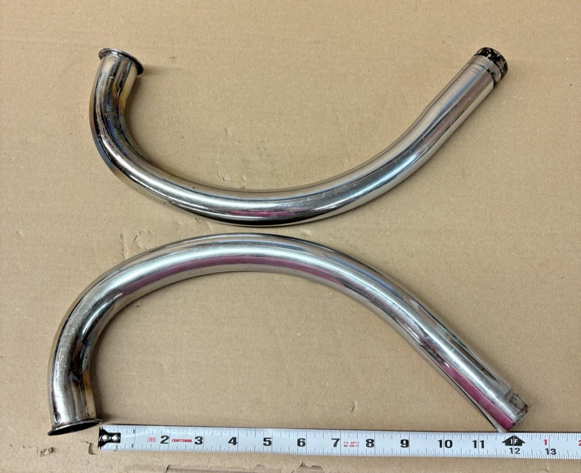 * 2 Vintage Honda ?  Bridgestone ? Exhaust Header Pipes