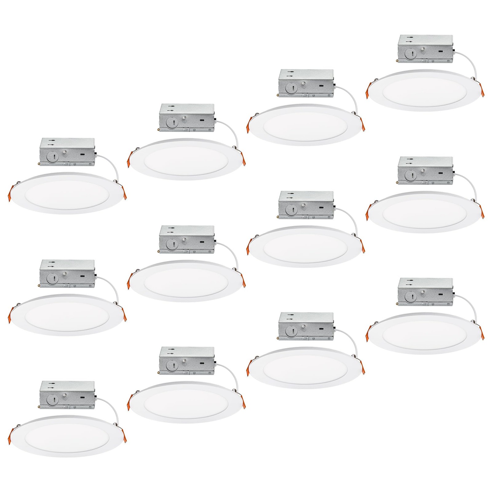 East Grove Home Builder Essential 6.25in Cutout 7in Size, 1000 Lumens, White