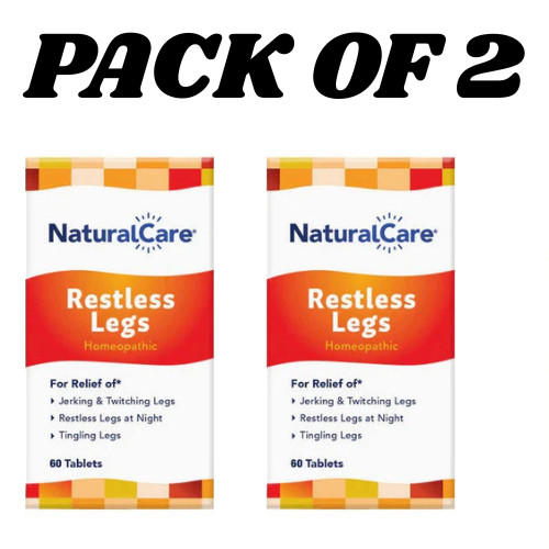 Natural Care Restless Legs – 60 Tablets – Pack of 2