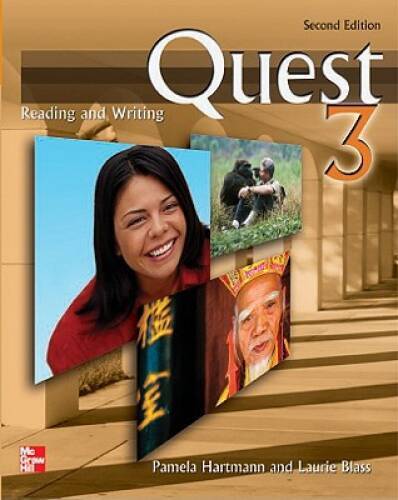 Quest Reading and Writing 3, 2nd Edition - Paperback By Pamela Hartmann - GOOD