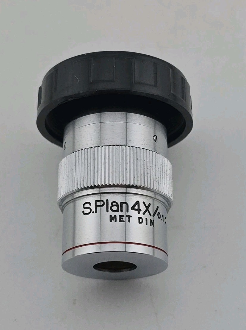 Meiji Microscope Objective S Plan 4X/0.10