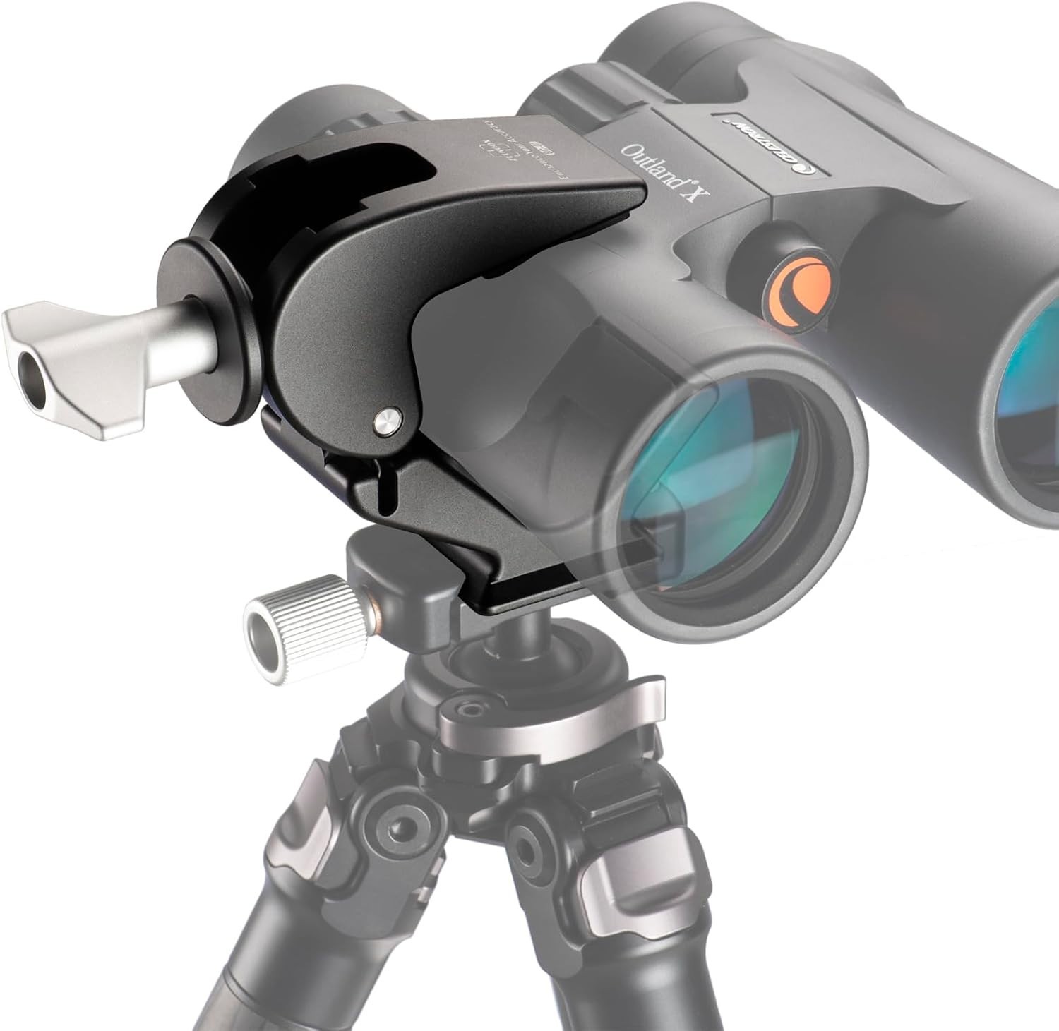 Quick-Release Binocular Tripod Clamp for Optimal Viewing