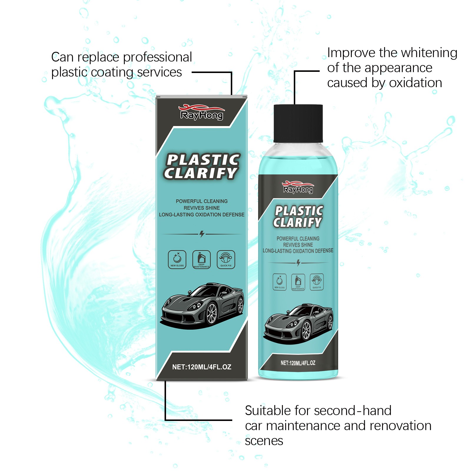 Rayg Automotive Plastic Finishing Ant Interior Cleaning