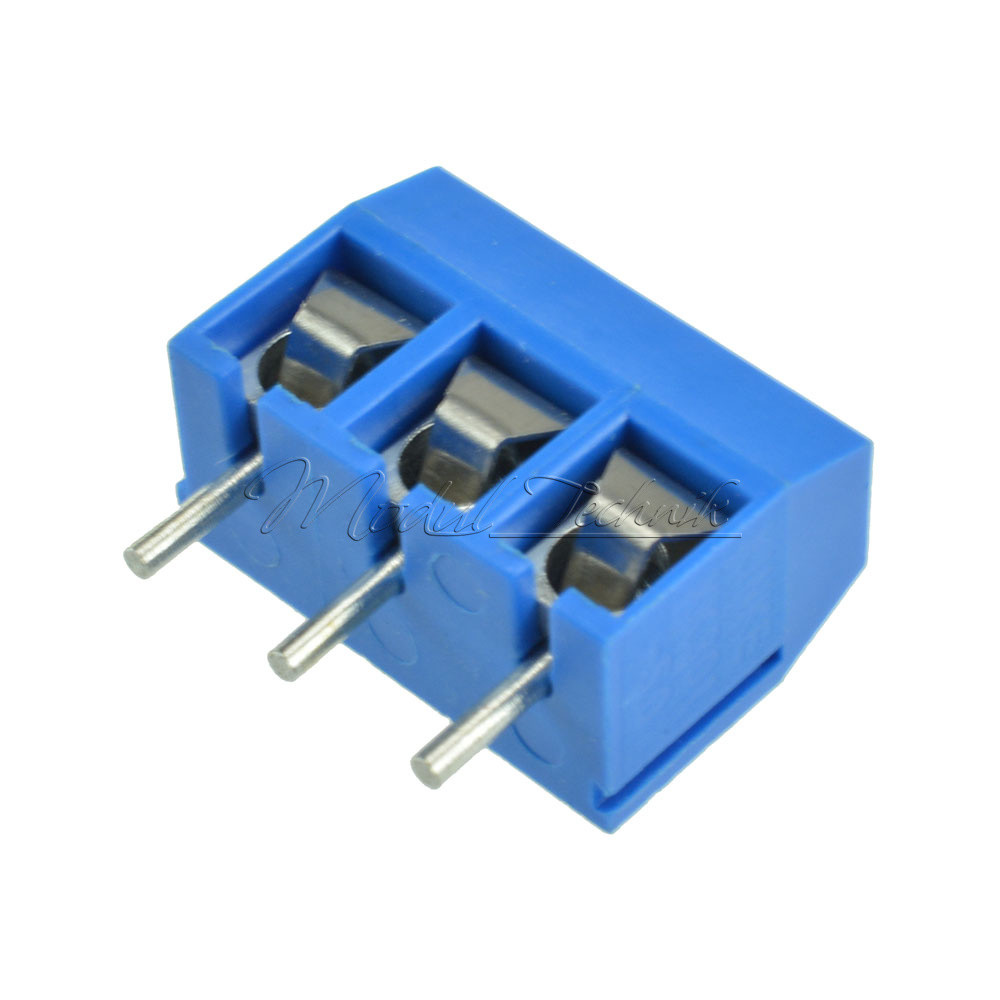 5Pcs KF301-3P 3-Pin Connect Terminal 5.08mm Screw Terminal Connector-