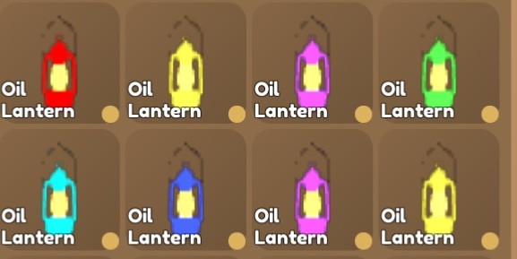 Wild Horse Islands lantern