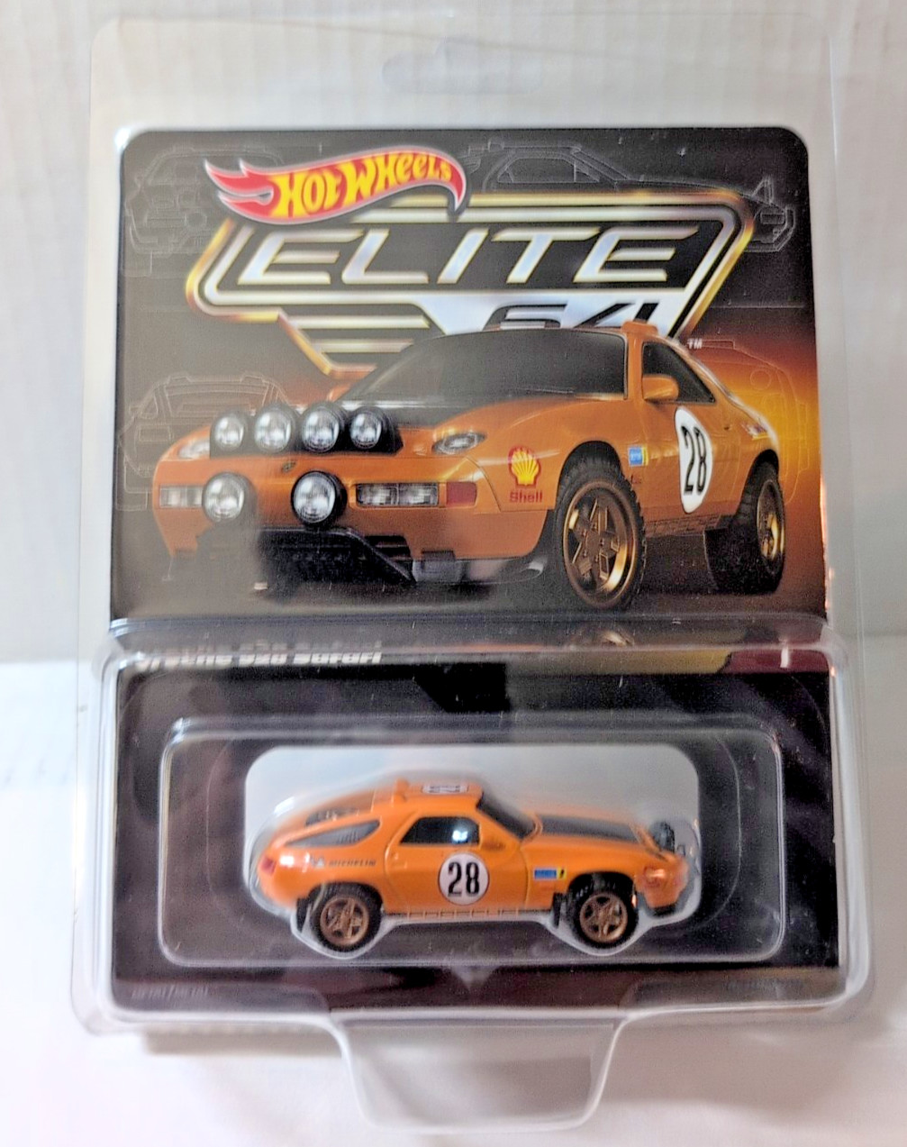 Hot Wheels Elite 64 Porsche 928 Safari Real Riders Mattel Creations Exclusive