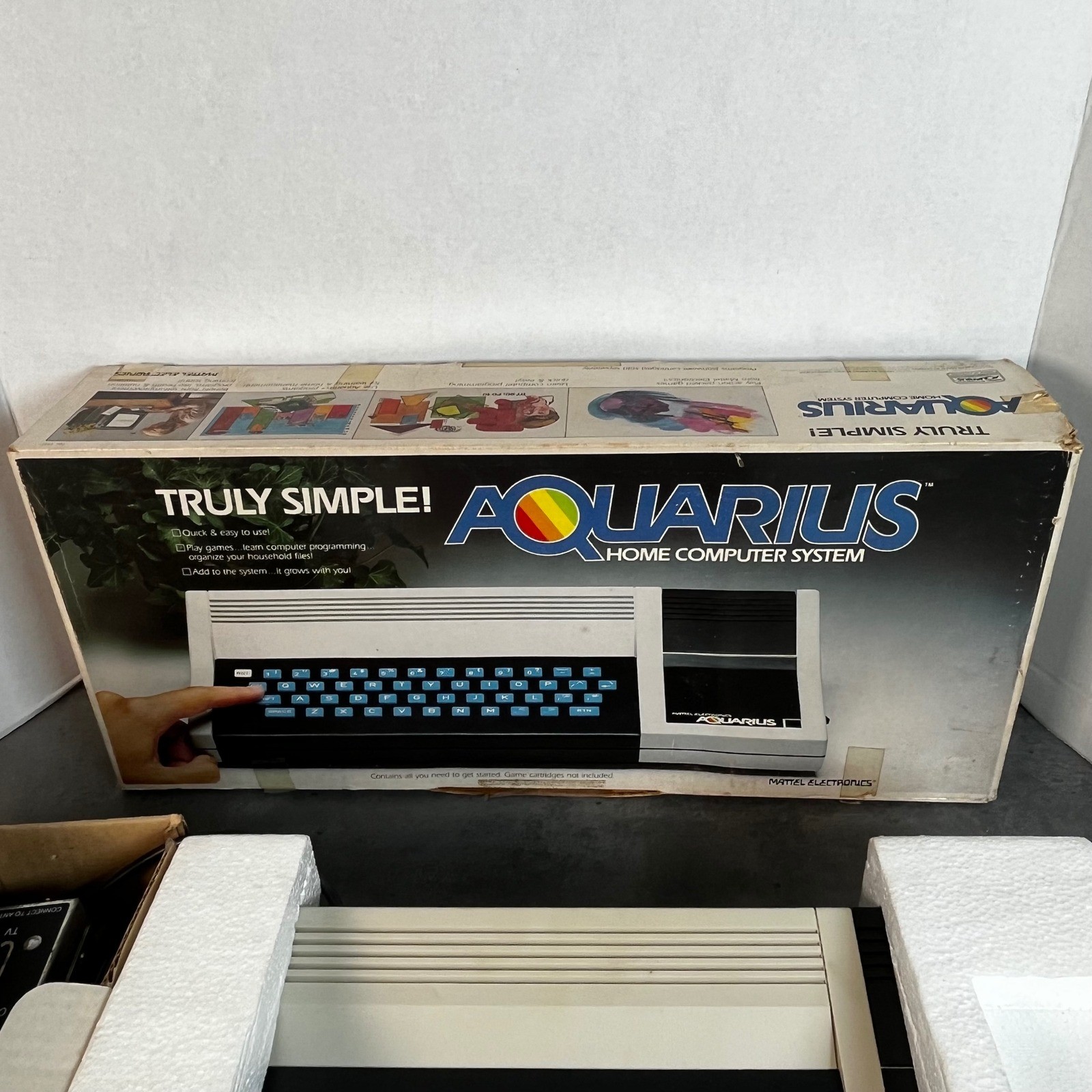 Mattel Electronics Aquarius Home Computer System 1982 Original VTG NEW UNUSED