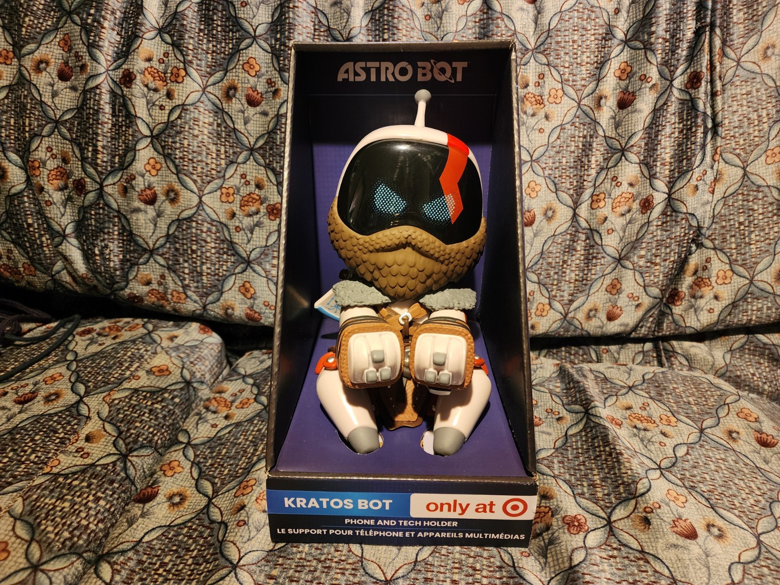 Astro Bot Kratos Bot Phone And Tech Holder Target Exclusive RARE