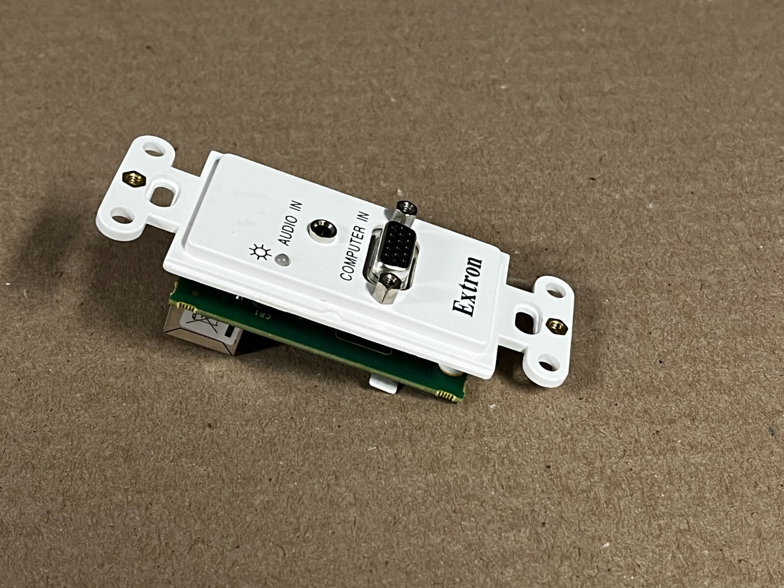 Extron PVT RGB D PoleVault VGA Video & Audio Input Wallmount