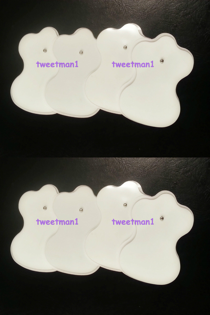Electrode Pads 4 Pairs (8)for Hdow, PCH Digital Massager/Therapy Machine/TENS