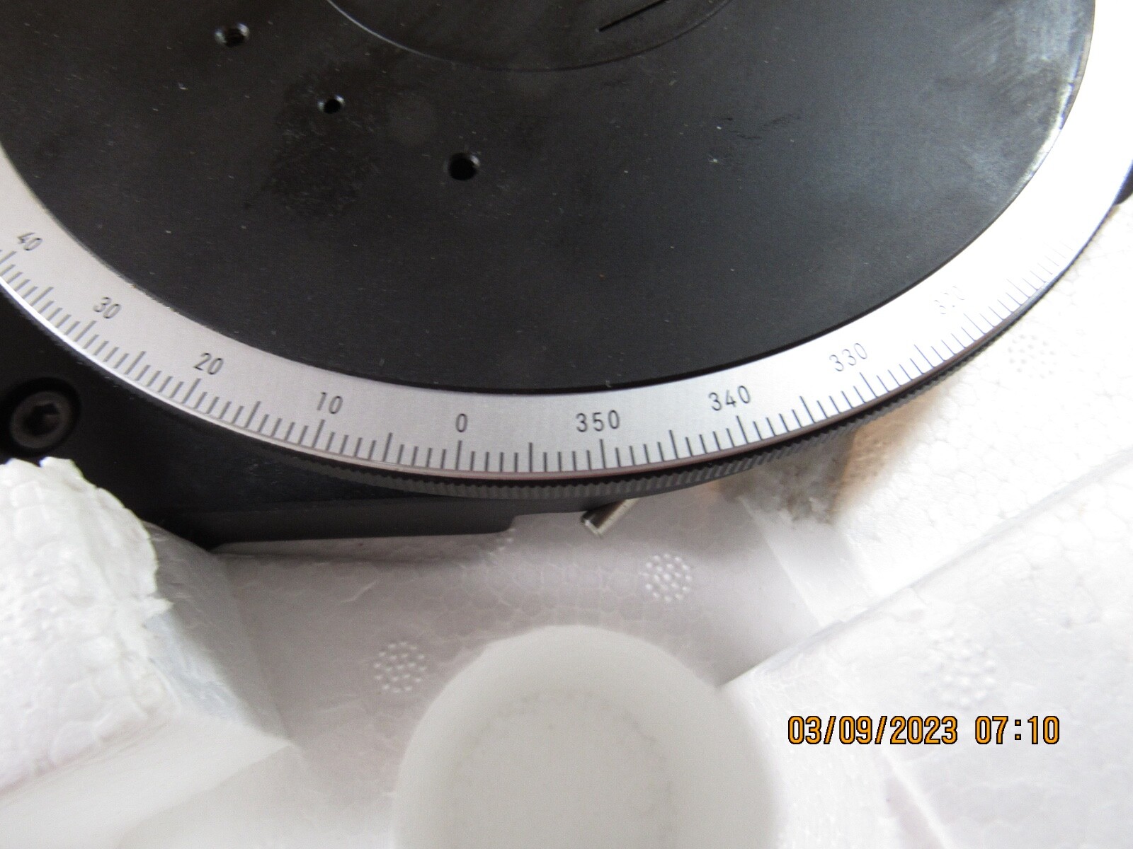 Nikon 84024 Microscope Rotational Circular Graduated V2 Stage 2 & Mount