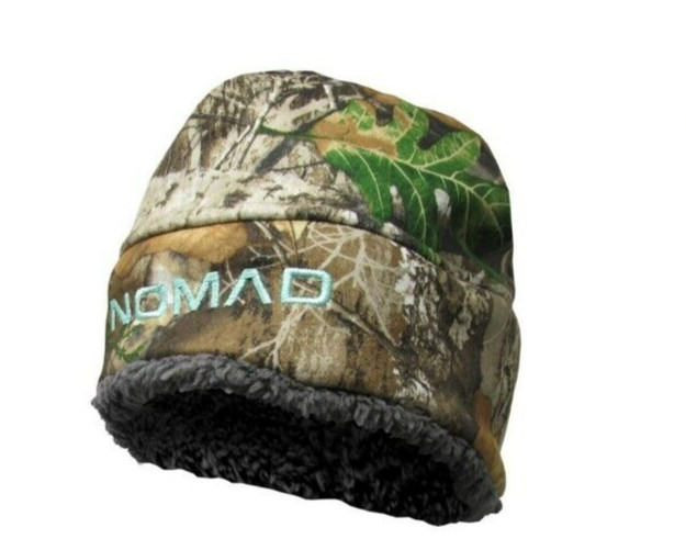 Nomad Women's Harvester Beanie Cold Weather Hunting Hat with Pony Tail Slot