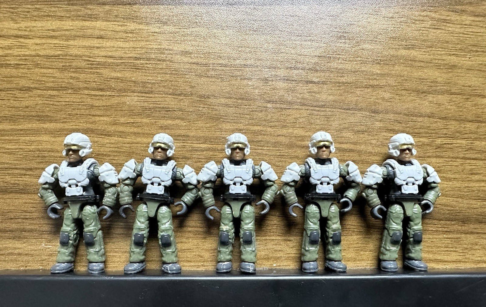 5x Mega Bloks Construx Halo Bloks Spartan Building Figures Toys Gifts