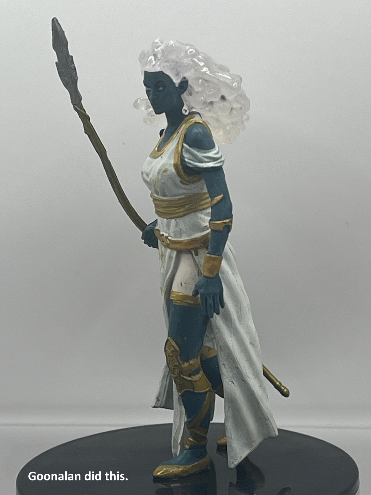 D&D Pathfinder Mini Legendary Adventures 32a Cloud Giant Spear UC HUGE