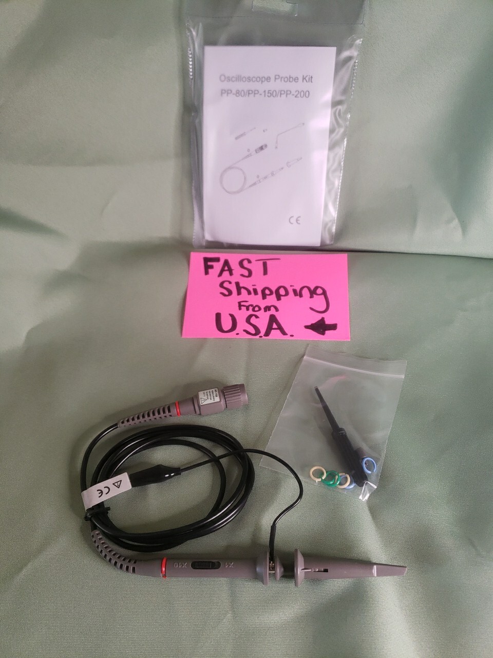 Hantek Test Probe PP150 - Brand New - 100mhz - 6mhz - Fast USA Shiping!