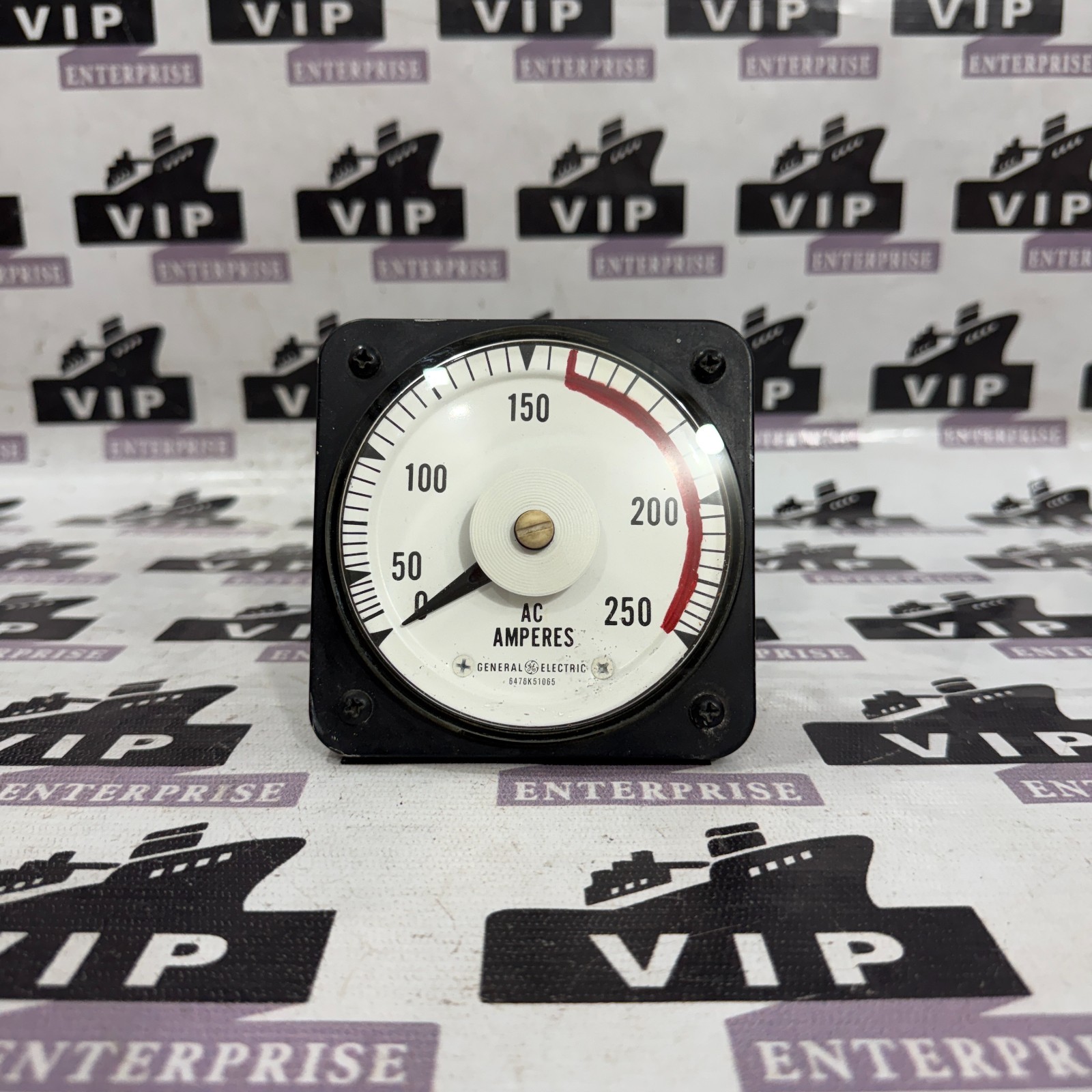 GENERAL ELECTRIC 6476K51065 PANEL METER FREE FAST SHIPPING