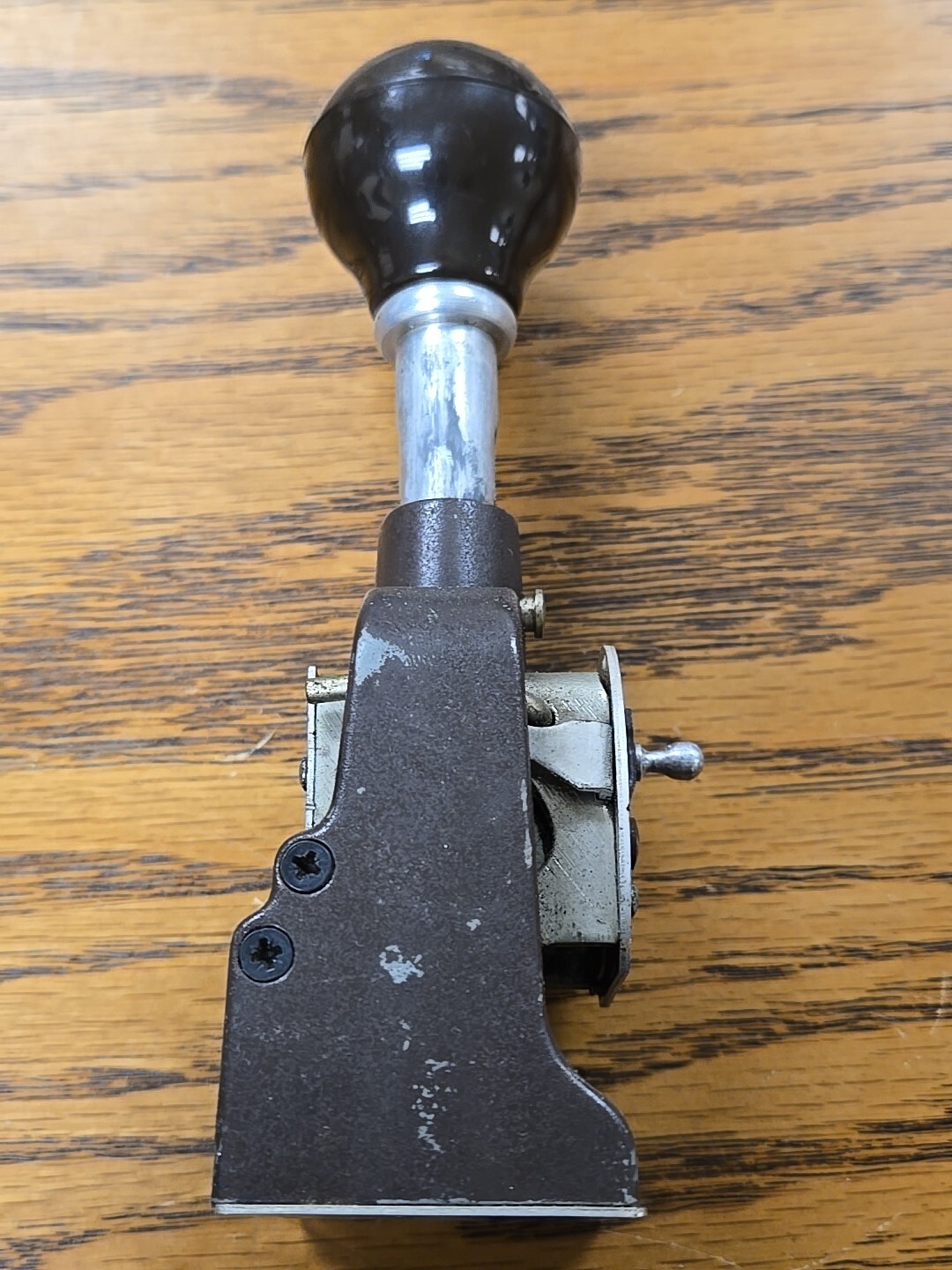 Vintage Bates Numbering Machine 6 Wheel Style E Stamper Works