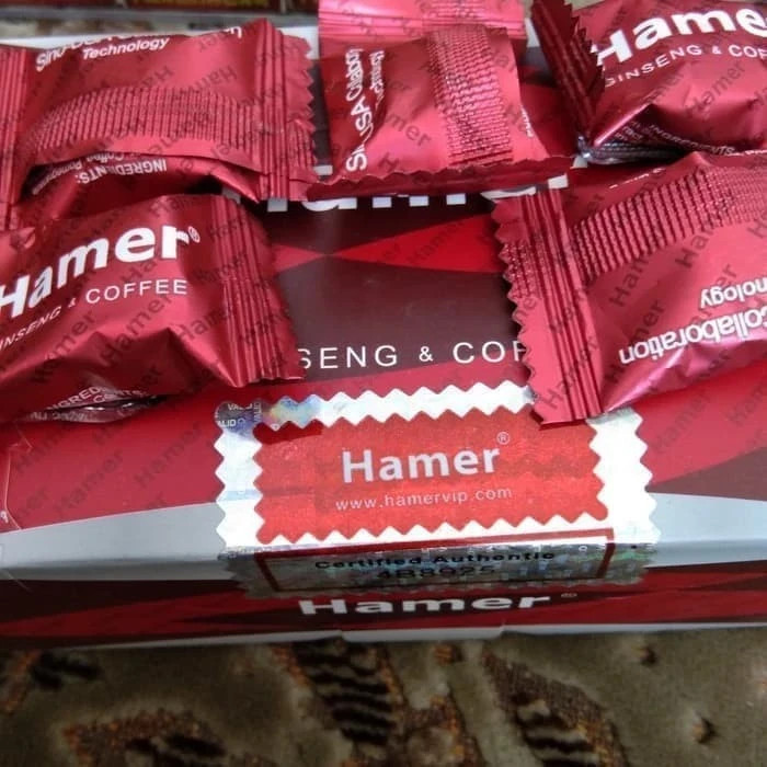 Hamer Coffee Candy HAMER Coffee Gingseng CANDY 1 Box 30pcs