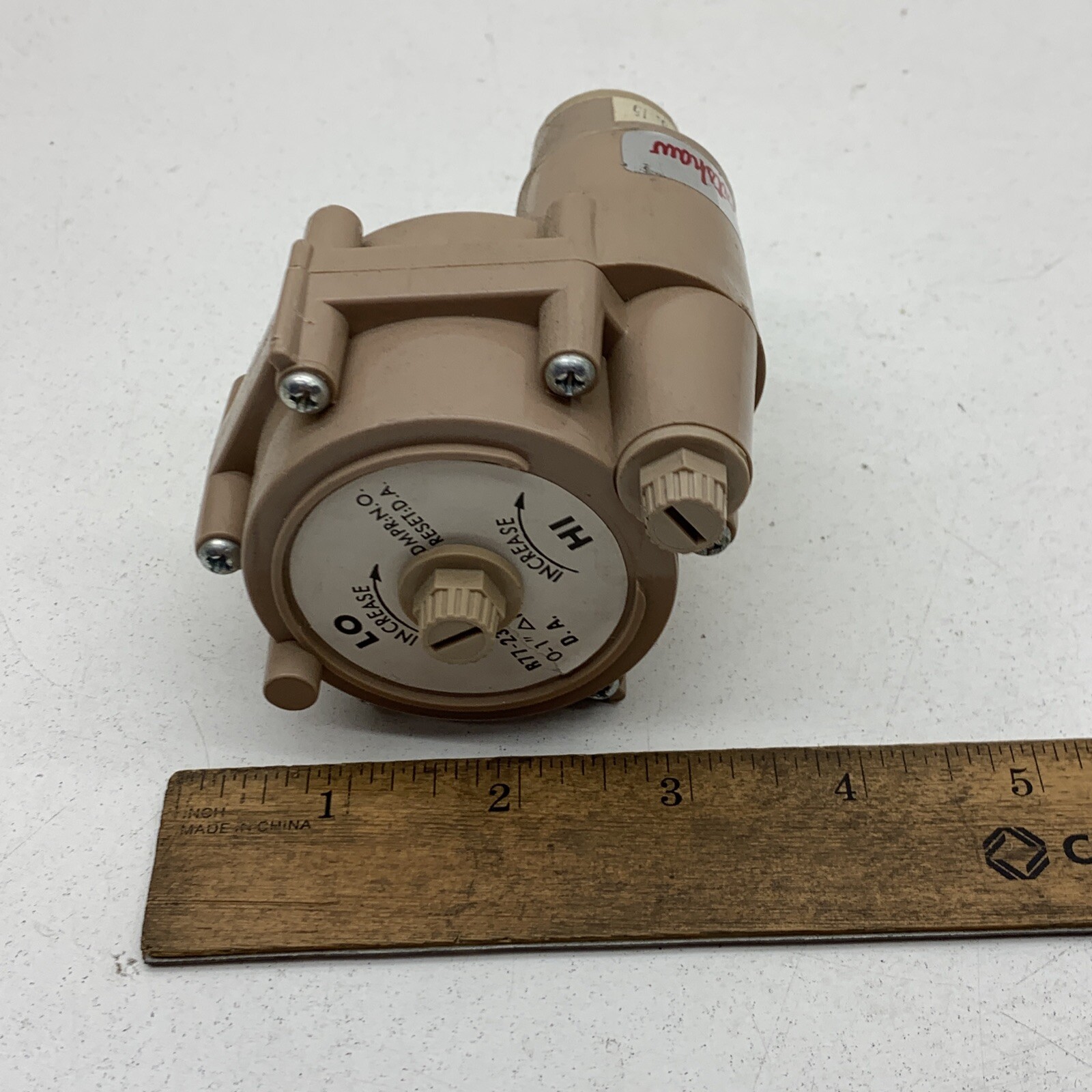 Robertshaw R77-23 Damper Vav Reset Volume Controller 0-1"