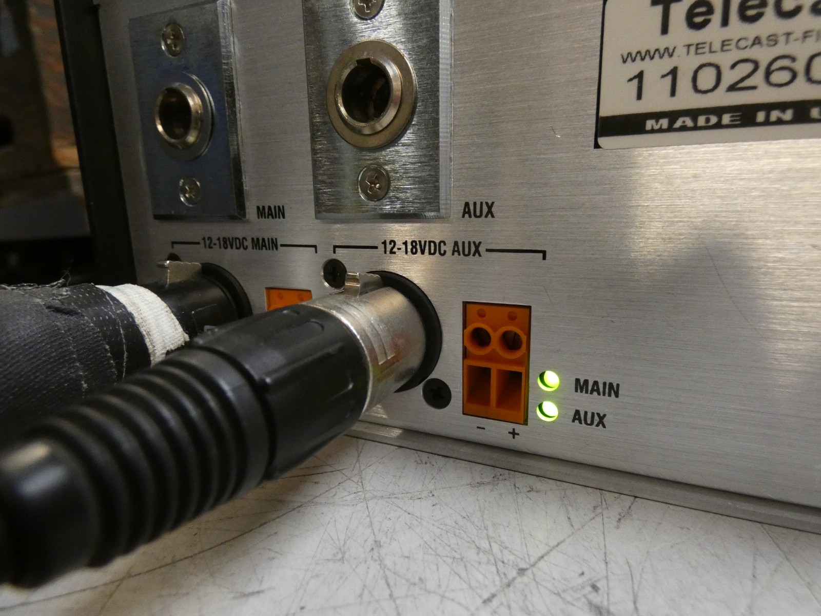 Telecast Fiber Adder II 882i Intercom Fiber System TX/RX