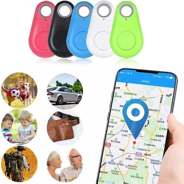 Mini Bluetooth Smart Tracker Key Finder for Keys, Wallet & Pets
