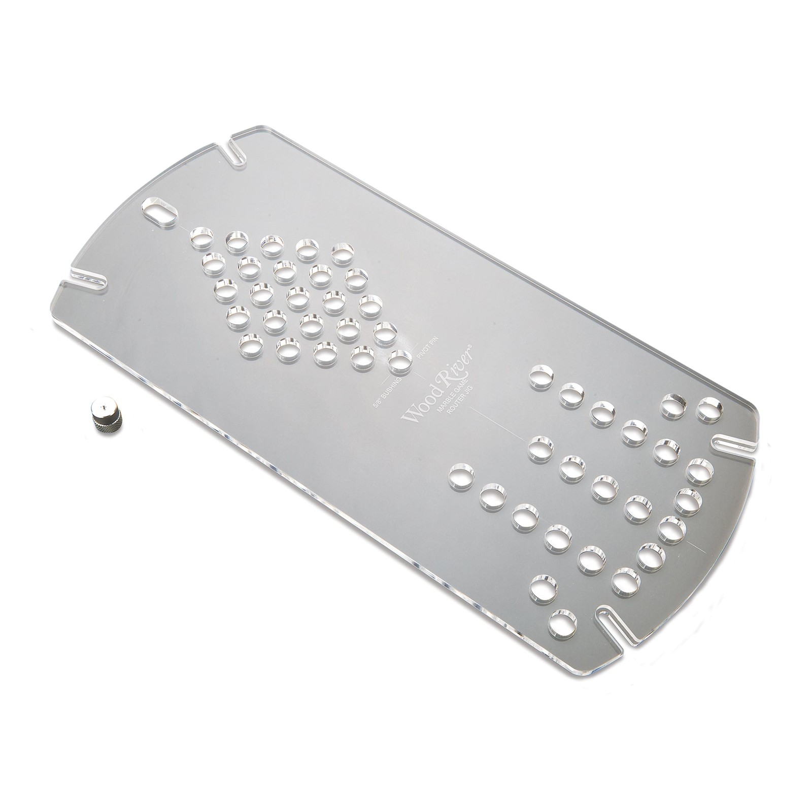 WOODRIVER Marble Game Router Jig