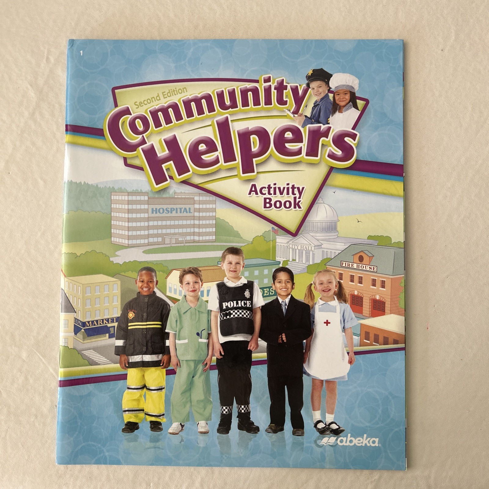 Abeka Grade 1 Community Helpers Second Edition Activity Book