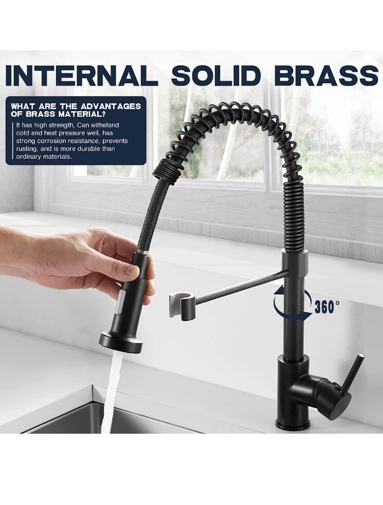 ZSW Kitchen Faucet Pulldown Srayer