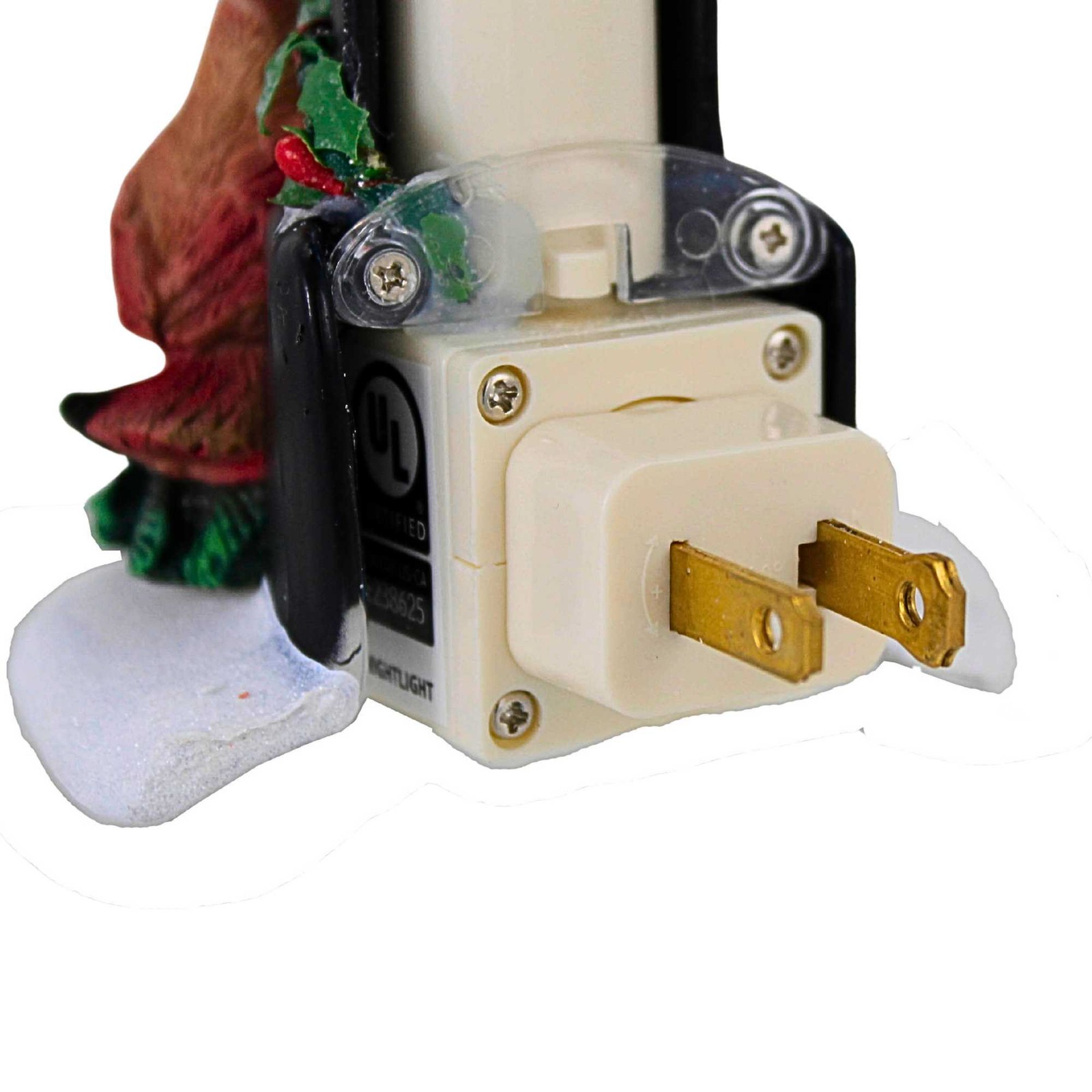 Roman Cardinal Lamppost Swivel Plug Nightlight