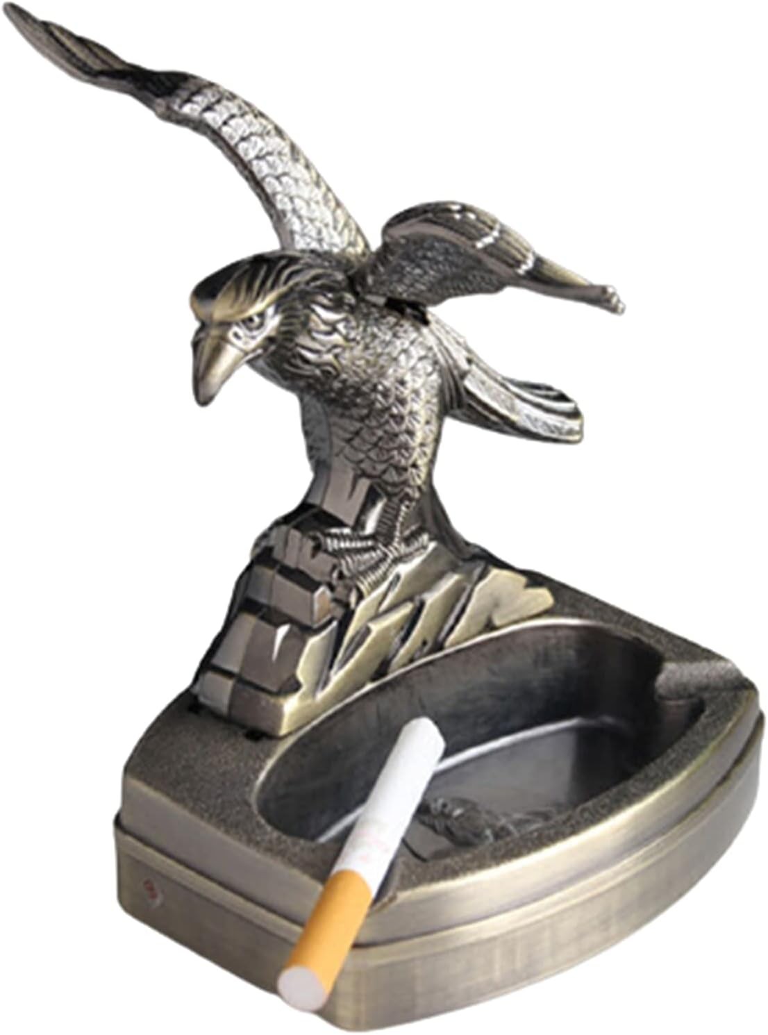 Flying Eagle Refillable Butane Lighter Tabacco Cigarette Cigar Ashtray Ash Tray