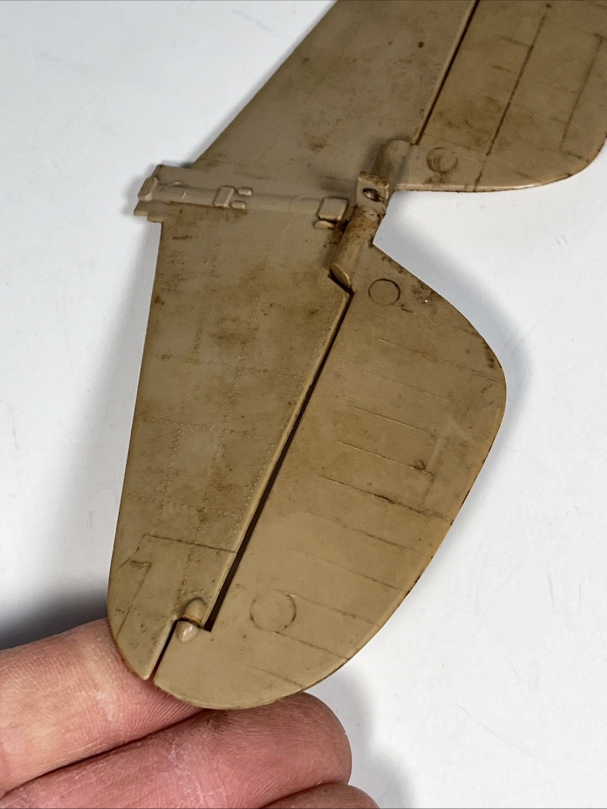 Cox Thimble Drome P-40 Warhawk Flying Tiger Stabilator Elevator Stabilizer Part