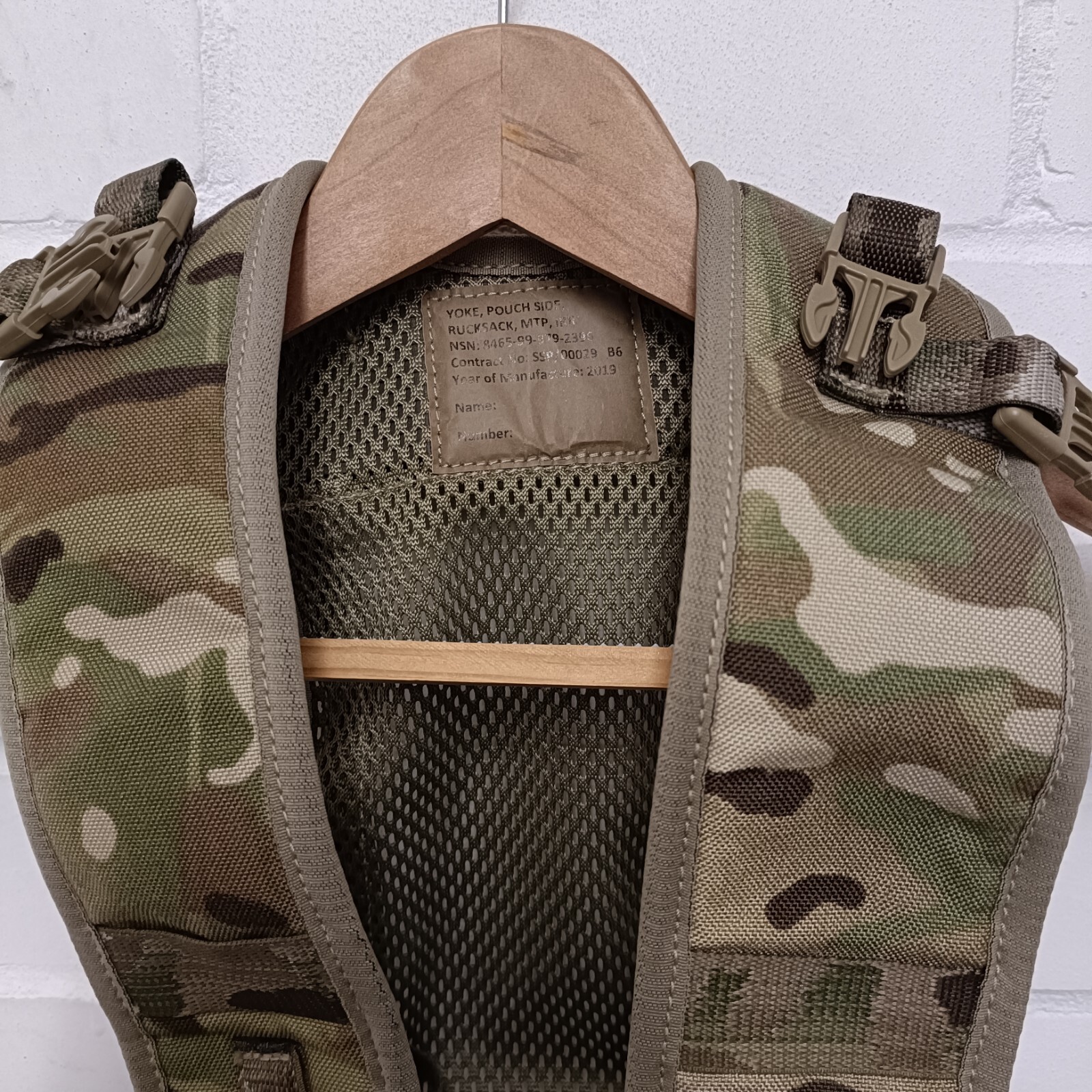 MAIN YOKE - Webbing Harness Strapping ,British Army Unused