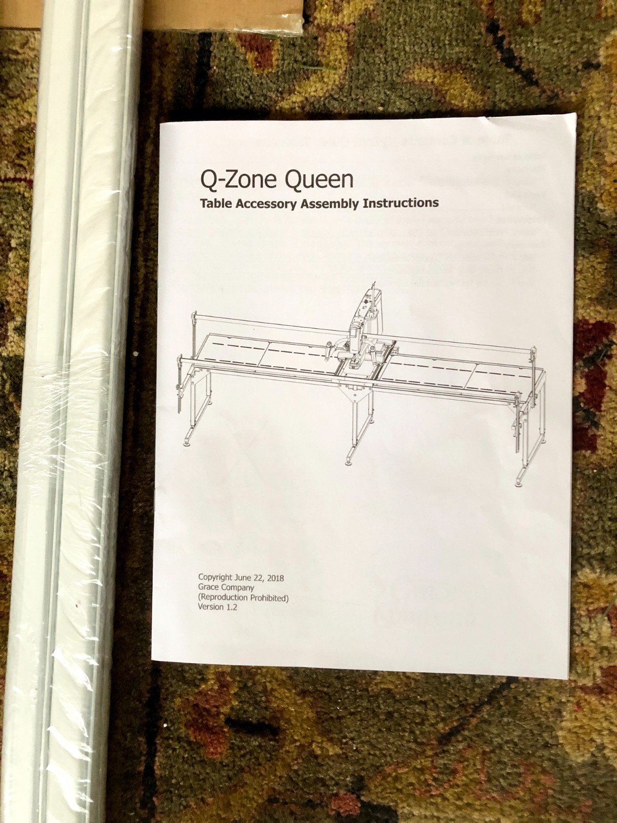 NEW Table Inserts for Grace Company Q-Zone Queen Frame