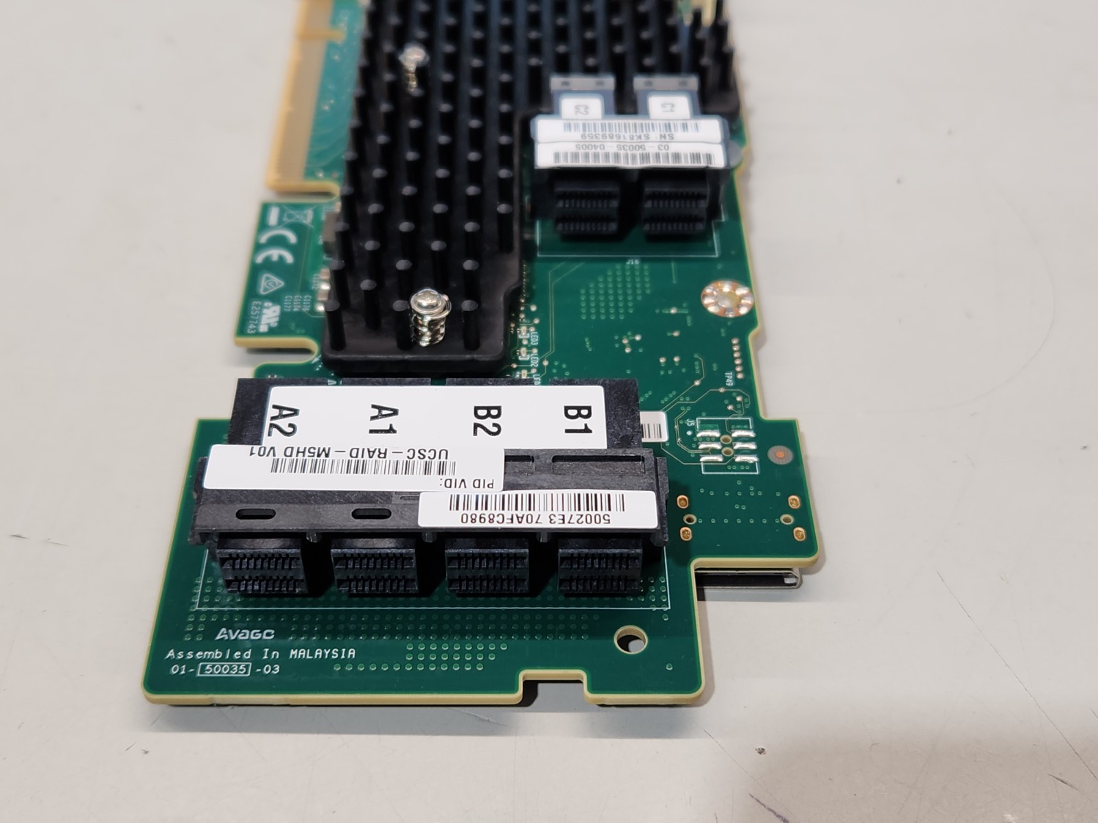 UCSC-RAID-M5HD CISCO 12Gb/s MODULAR PCIE SAS RAID CONTROLLER